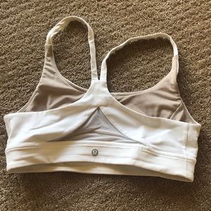 White Lululemon Sports Bra
